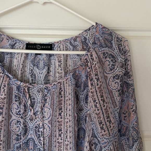 Fred David Tops - Fred David Tunic Top (XL)